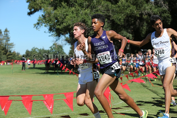 2015SIxcHSSeeded-078.JPG - 2015 Stanford Cross Country Invitational, September 26, Stanford Golf Course, Stanford, California.